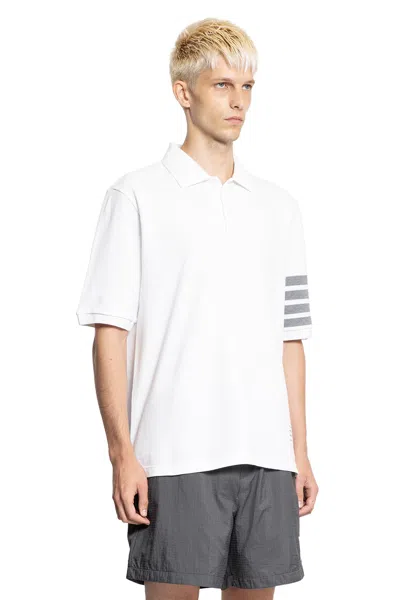 Thom Browne Man White T-shirts & Tank Tops In White