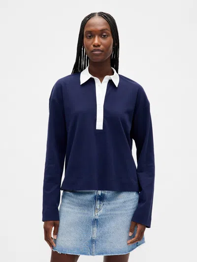 Gap Organic Cotton Vintagesoft Heavyweight Polo Shirt Shirt