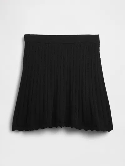 Gap 100% Cotton Pointelle Mini Skirt