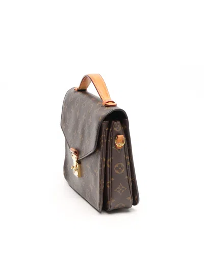 Pre-owned Louis Vuitton Monogram Pochette Metis Bag