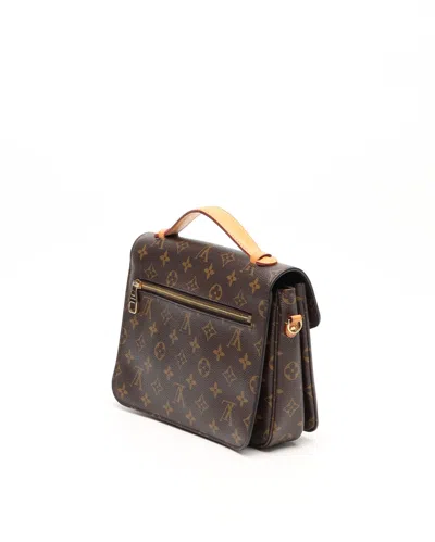 Pre-owned Louis Vuitton Monogram Pochette Metis Bag