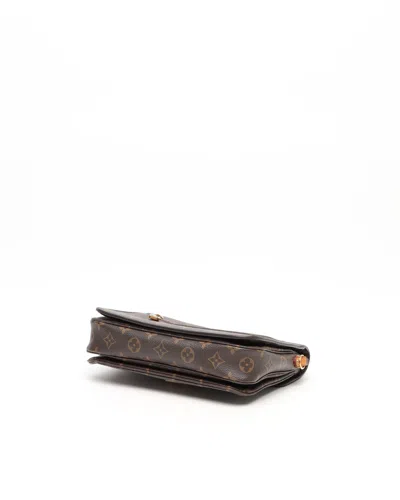 Pre-owned Louis Vuitton Monogram Pochette Metis Bag