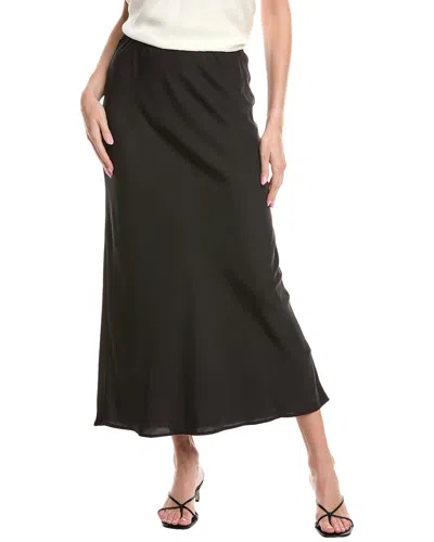 Weworewhat Silky Slip Skirt In Black