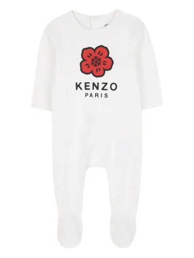 Kenzo Floral-print Pajamas (set Of Two) In Multi