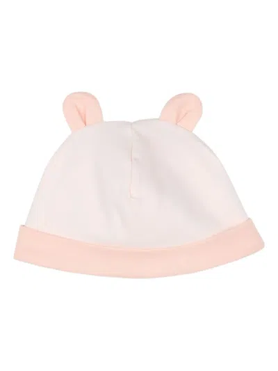 Kenzo Elephant-print Babygrow Set In Pink