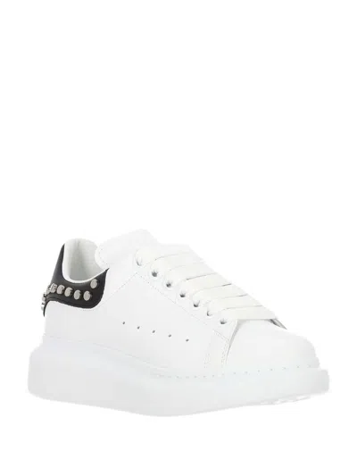 Alexander Mcqueen Alexander Mc Queen Oversize White Black Sneaker With Studs