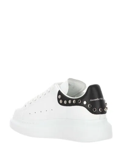 Alexander Mcqueen Alexander Mc Queen Oversize White Black Sneaker With Studs