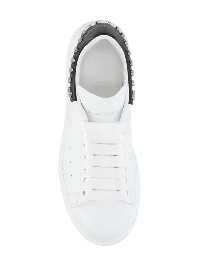 Alexander Mcqueen Alexander Mc Queen Oversize White Black Sneaker With Studs