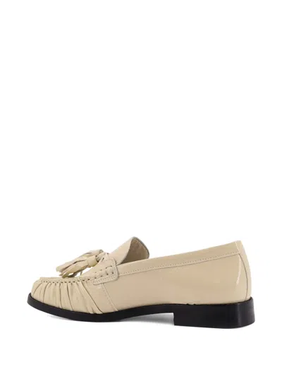 Alohas Marietta Onix Leather Loafers Cream