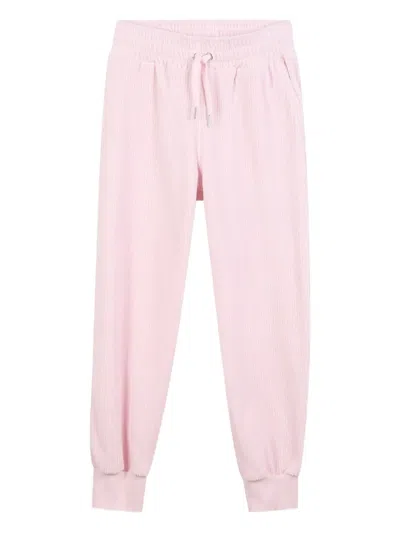 Givenchy Ribbed Sweatpants In Pink