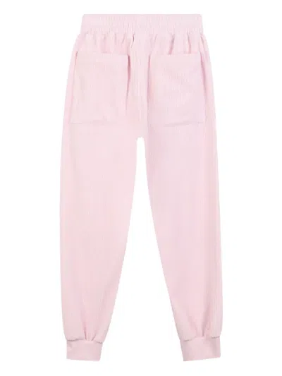 Givenchy Ribbed Sweatpants In Pink