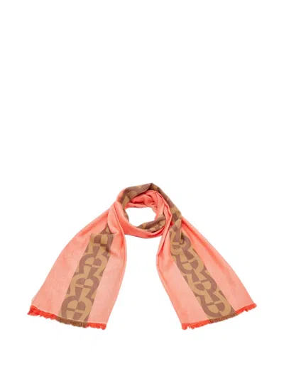 Pre-owned Aigner Vintage 2024  Cotton Patterned Scarf