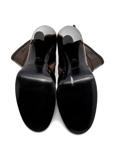 Pre-owned Marc Jacobs Vintage 2023 115mm Leather Boots In Brown