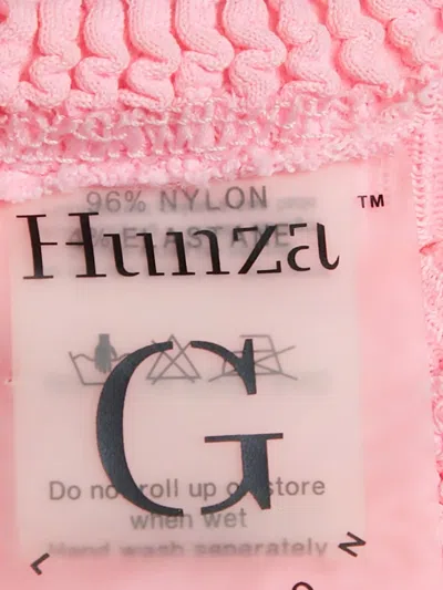 Pre-owned Hunza G  Stretch-jersey Top In Pink