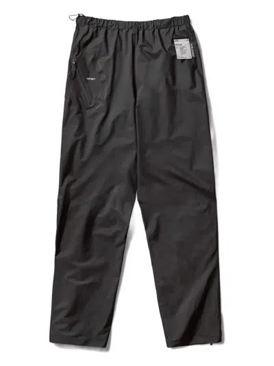 松紧裤腰标贴长裤