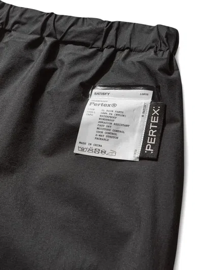 松紧裤腰标贴长裤