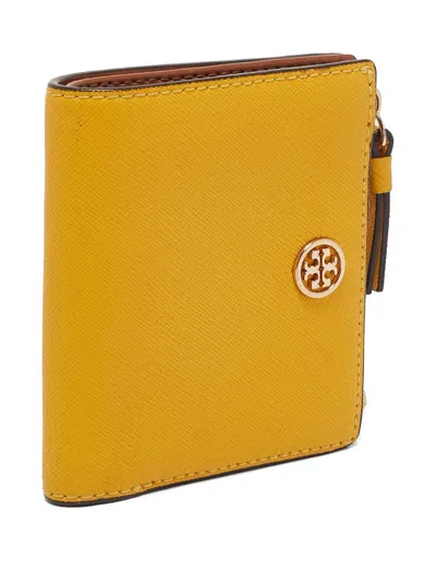 Pre-owned Tory Burch Leather Zip Wallet