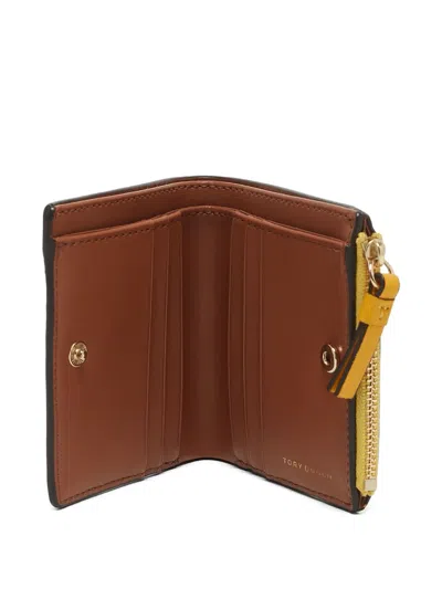 Pre-owned Tory Burch Leather Zip Wallet