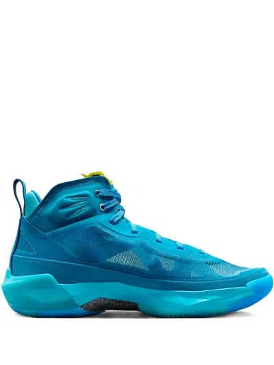 Jordan X Zion Williamson X Naruto Air  37 "400 Laser Blue" Sneakers