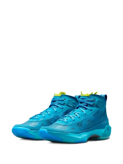 Jordan X Zion Williamson X Naruto Air  37 "400 Laser Blue" Sneakers