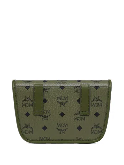 Mcm Mini Aren Visetos Monogram Messenger Bag