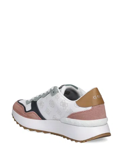 Guess Usa Logo-detail Platform Sneakers