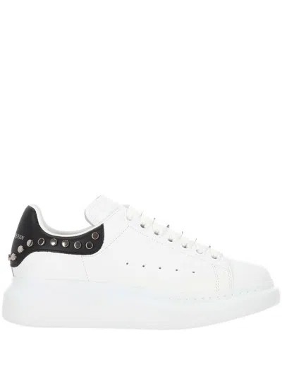 Alexander Mcqueen Alexander Mc Queen Oversize White Black Sneaker With Studs
