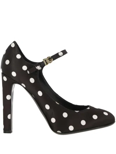 Dolce & Gabbana Black Mary Jane Pumps