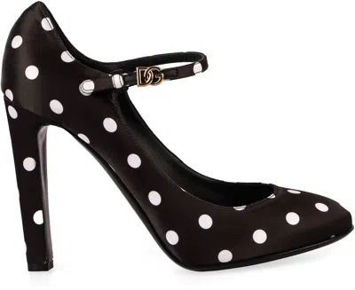 Dolce & Gabbana Black Mary Jane Pumps