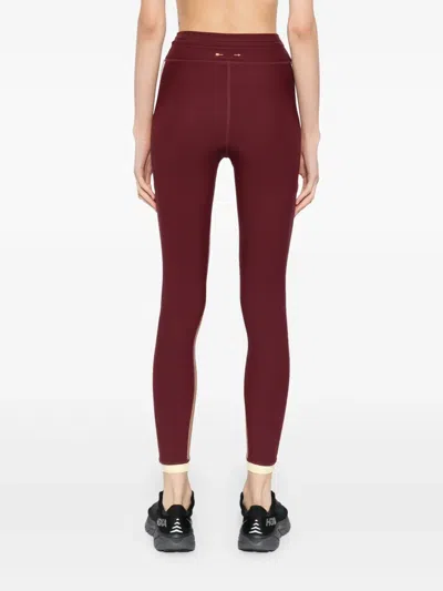 The Upside Trail 25in Midi Leggins In Burgundy