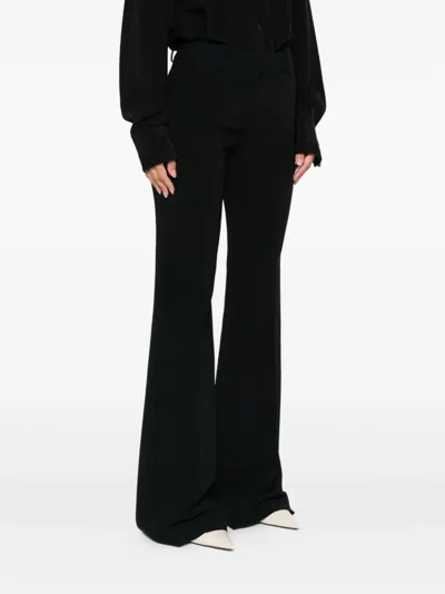 Ermanno Scervino Pressed-crease Trousers In Animal Print