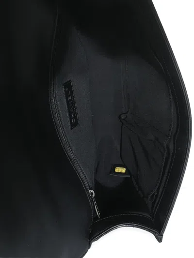 Pre-owned Chanel 2011 Medium Old Boy Shoulder Bag In Black