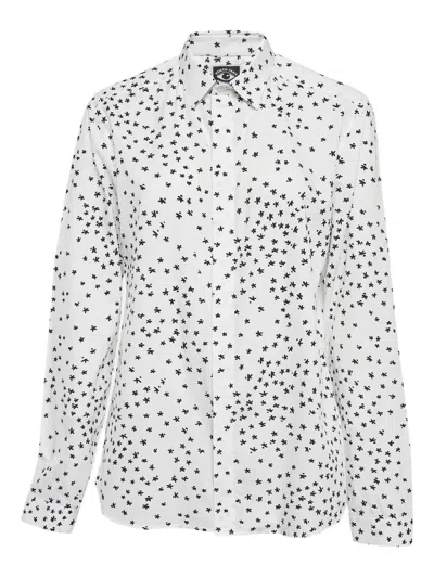 Pre-owned Kenzo Star-print Cotton Shirt