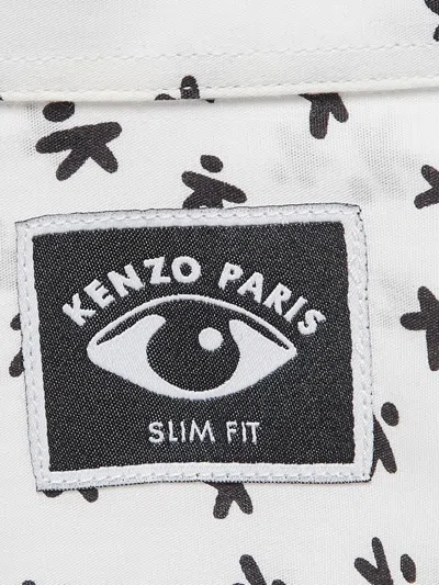 Pre-owned Kenzo Star-print Cotton Shirt