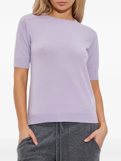 Lisa Yang Short-sleeve Cashmere T-shirt