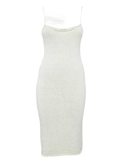 Pre-owned Bottega Veneta Knitted Midi Dress