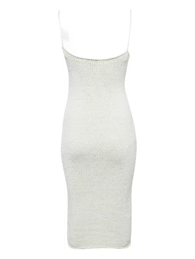 Pre-owned Bottega Veneta Knitted Midi Dress