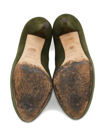 Pre-owned Dolce & Gabbana 2024 140mm Suede Pumps