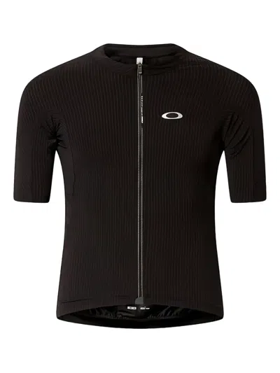 Oakley X Q36.5 Gridskin Pinstripe Ss Jersey In Black