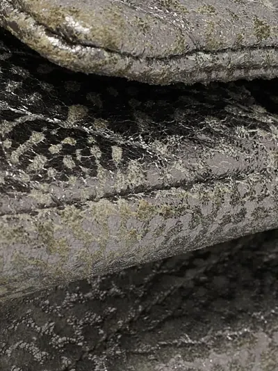 Pre-owned Chanel Chevron Quilted Flap Bag In Silver