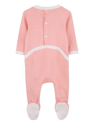 Kenzo Floral-print Babygrow (set Of Three) In Pink