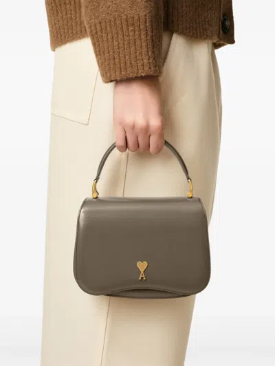 Ami Alexandre Mattiussi Paris Paris Top-handle Heart-logo Tote Bag