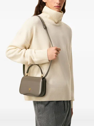 Ami Alexandre Mattiussi Paris Paris Top-handle Heart-logo Tote Bag