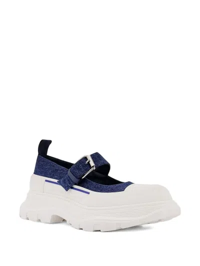 Alexander Mcqueen Thread Slick Buckle-strap Mules