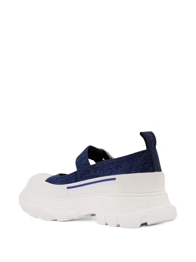 Alexander Mcqueen Thread Slick Buckle-strap Mules