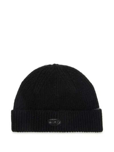 Diesel Ribbed-knit Beanie
