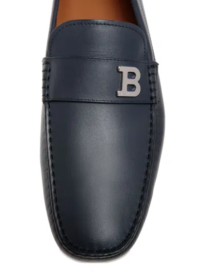 Bally Pievo Loafers In Blue