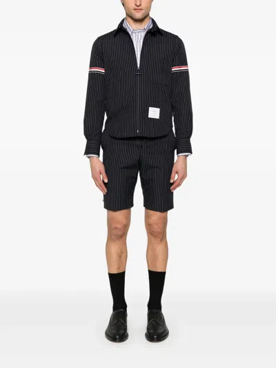 Thom Browne Pinstriped Shorts