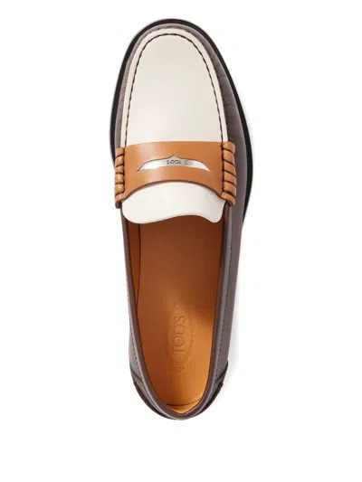 Tod's Leather Two-tone Loafers