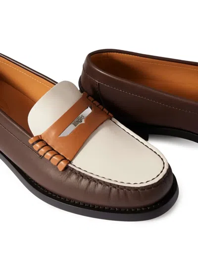 Tod's Leather Two-tone Loafers